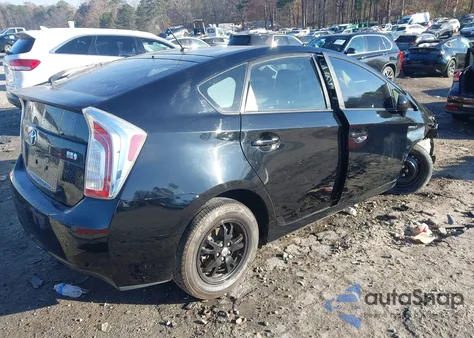 2014 Toyota Prius Two from USA, damaged, VIN JTDKN3DU7E1801745